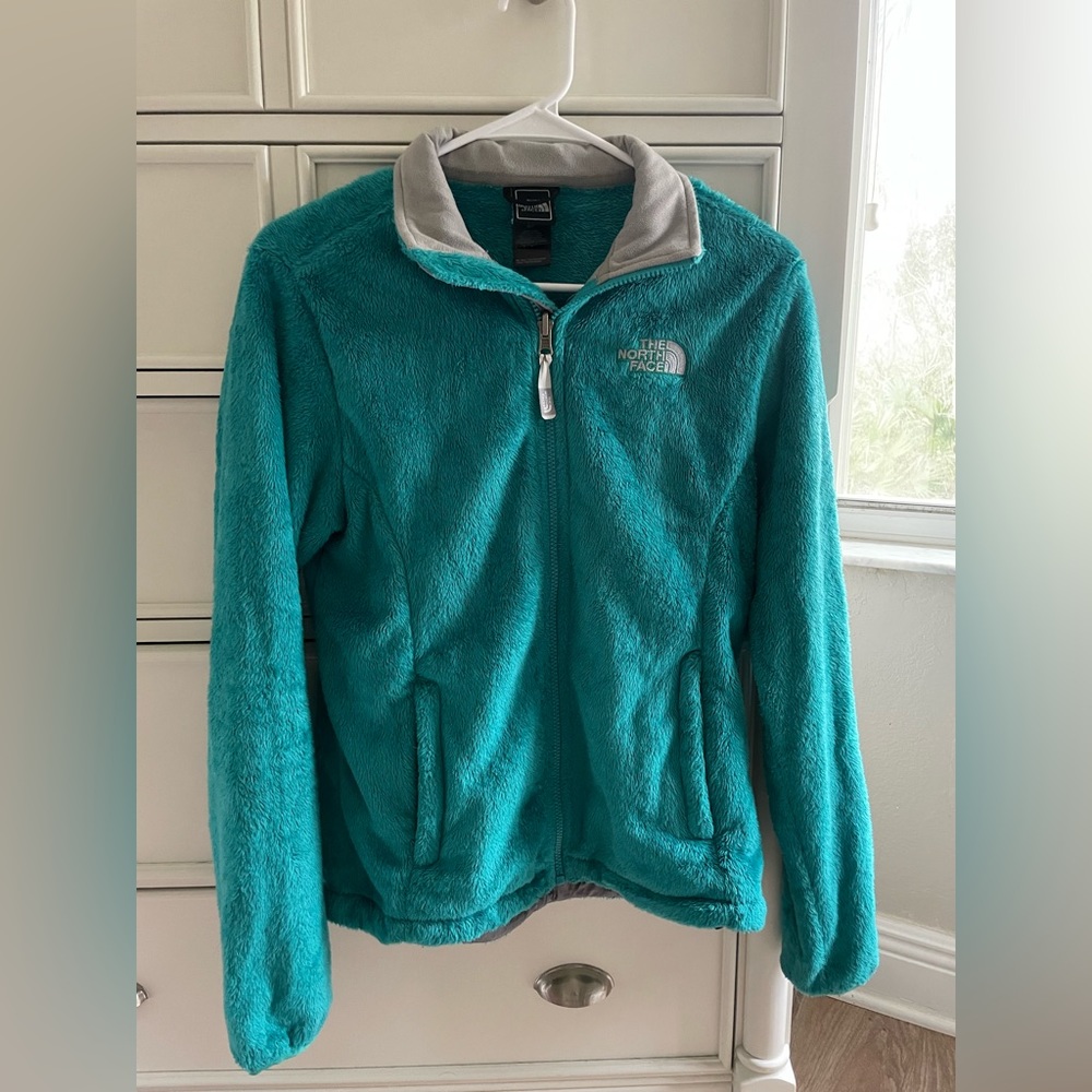 Teal Blue North Face Jakcet